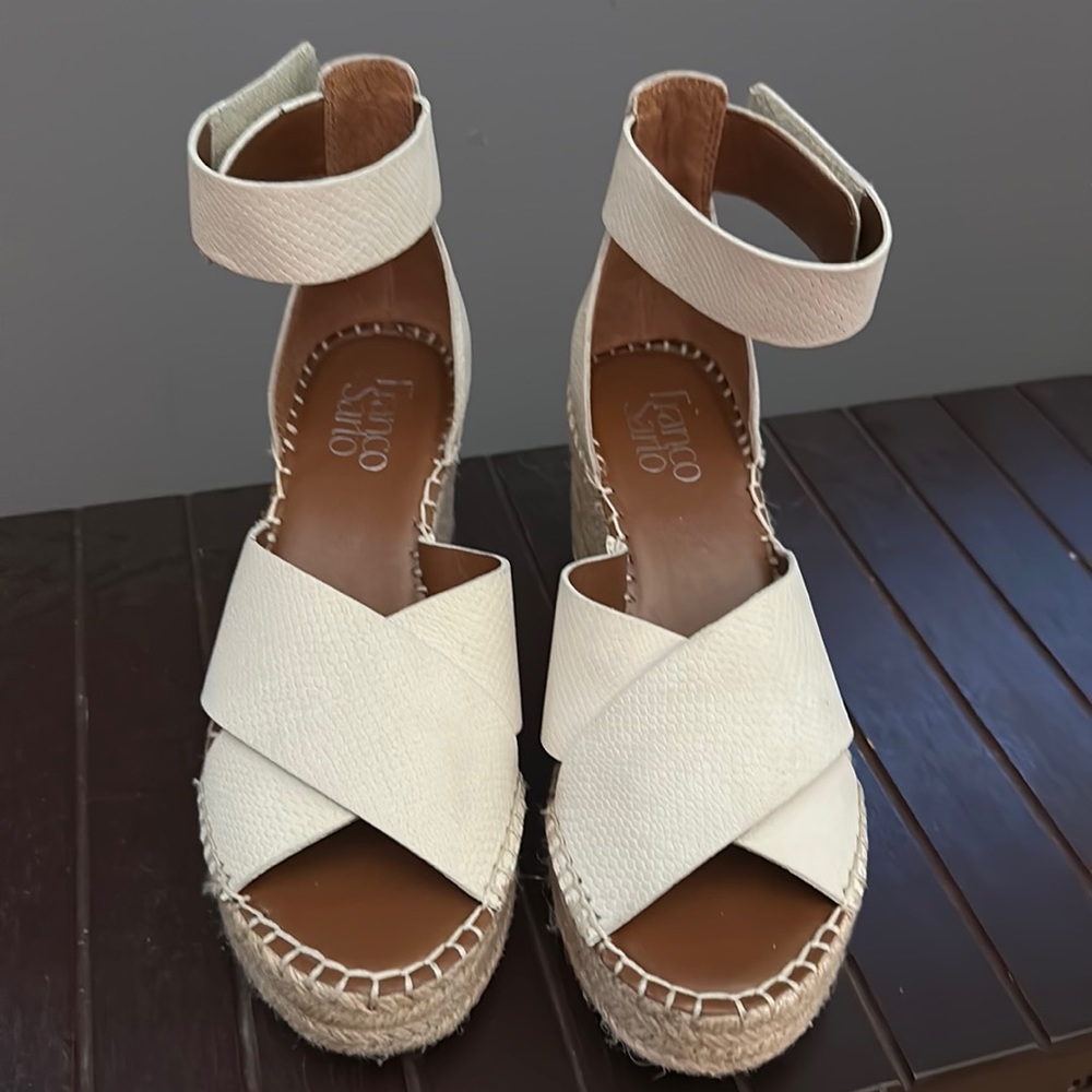 Franco Sarto espadrille wedges